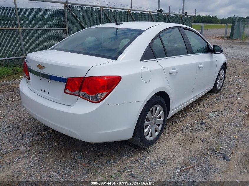 1G1PC5SH4B7291725 | 2011 CHEVROLET CRUZE