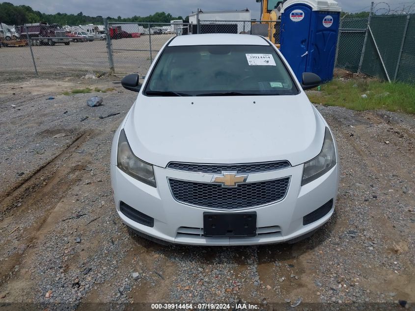 1G1PC5SH4B7291725 | 2011 CHEVROLET CRUZE