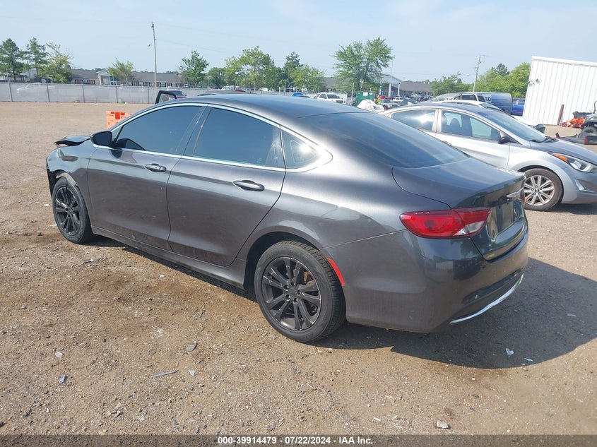 2015 CHRYSLER 200 LIMITED - 1C3CCCABXFN598300