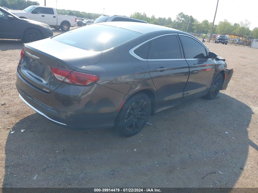 2015 CHRYSLER 200 LIMITED - 1C3CCCABXFN598300