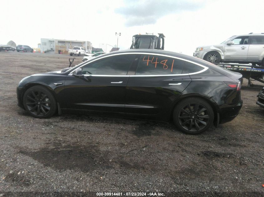 2020 Tesla Model 3 Long Range Dual Motor All-Wheel Drive VIN: 5YJ3E1EB6LF666171 Lot: 39914481