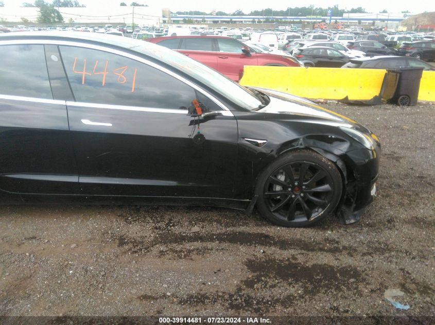 2020 Tesla Model 3 Long Range Dual Motor All-Wheel Drive VIN: 5YJ3E1EB6LF666171 Lot: 39914481