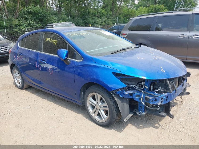 2017 Chevrolet Cruze Lt Auto VIN: 3G1BE6SM7HS599361 Lot: 39914492