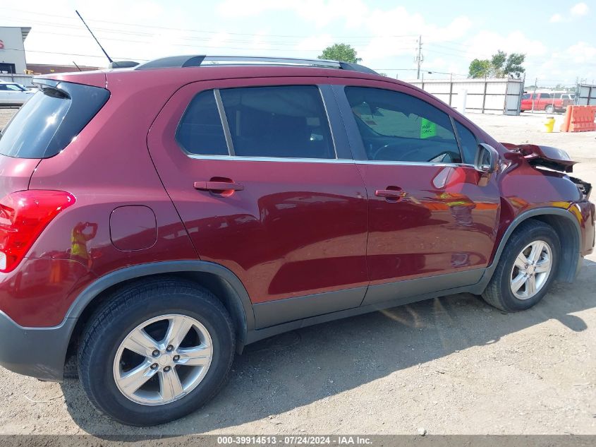 2016 Chevrolet Trax Lt VIN: 3GNCJLSB3GL148805 Lot: 39914513