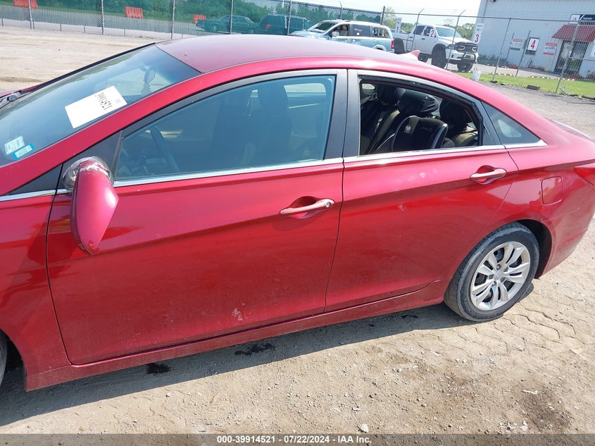 2011 Hyundai Sonata Gls VIN: 5NPEB4ACXBH071048 Lot: 39914521