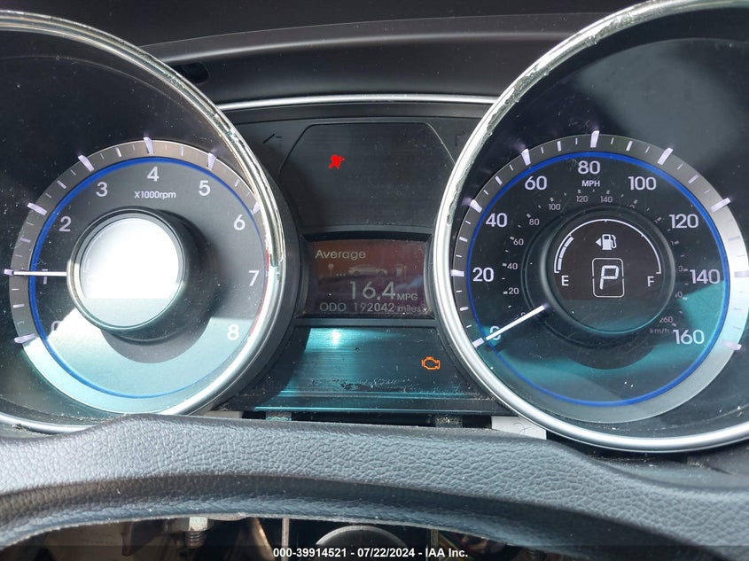 2011 Hyundai Sonata Gls VIN: 5NPEB4ACXBH071048 Lot: 39914521