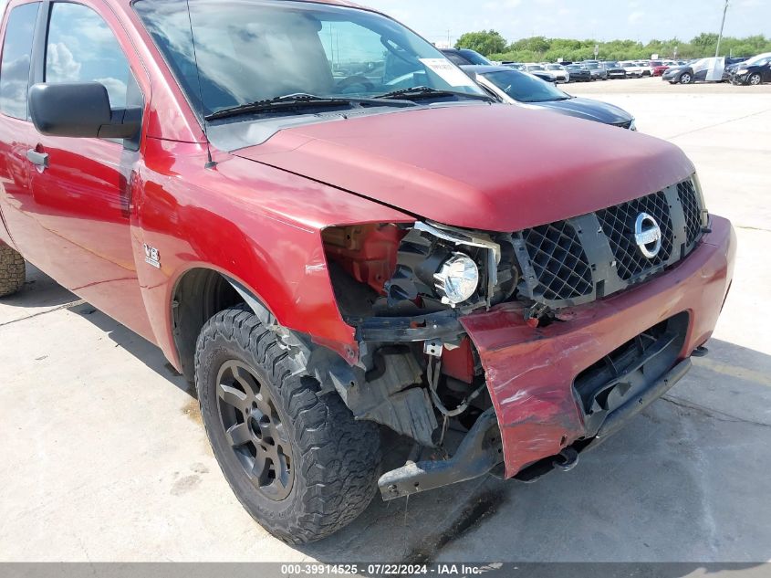 2004 Nissan Titan Xe VIN: 1N6AA06B64N533325 Lot: 39914525