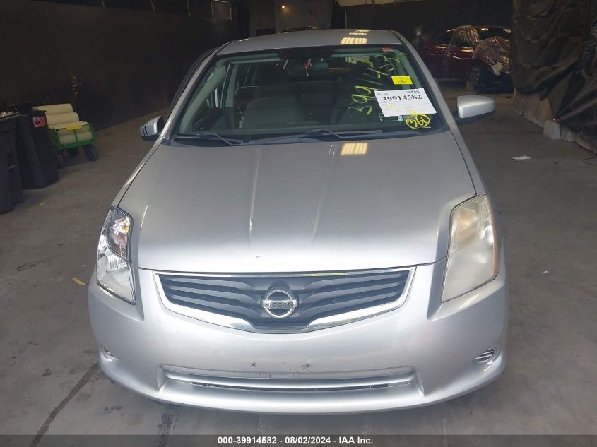 2011 Nissan Sentra 2.0S VIN: 3N1AB6AP8BL622545 Lot: 39914582