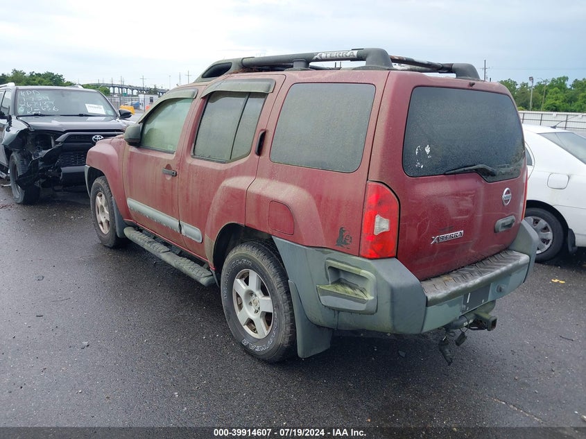 2005 Nissan Xterra S VIN: 5N1AN08U65C620365 Lot: 39914607