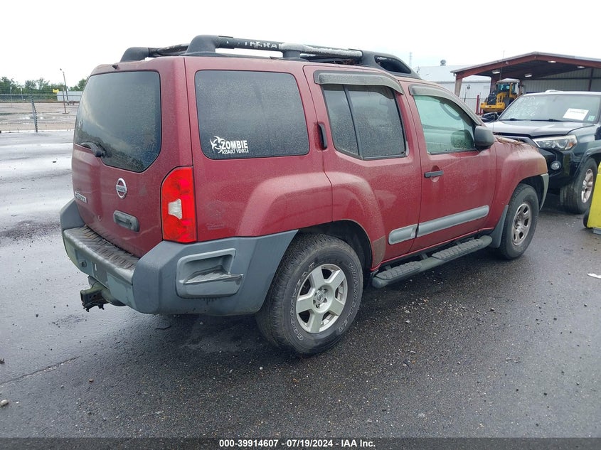 2005 Nissan Xterra S VIN: 5N1AN08U65C620365 Lot: 39914607