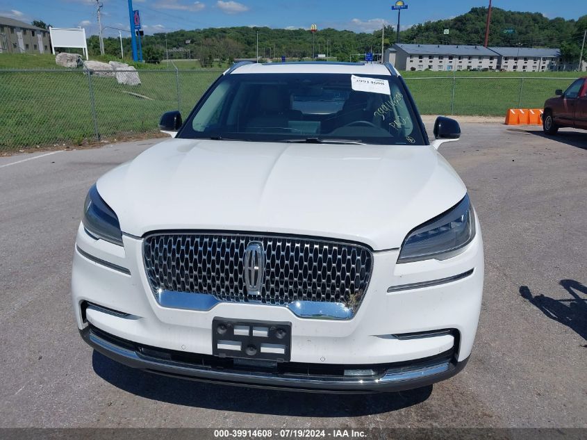 2022 Lincoln Aviator Standard VIN: 5LM5J6XC3NGL19101 Lot: 39914608
