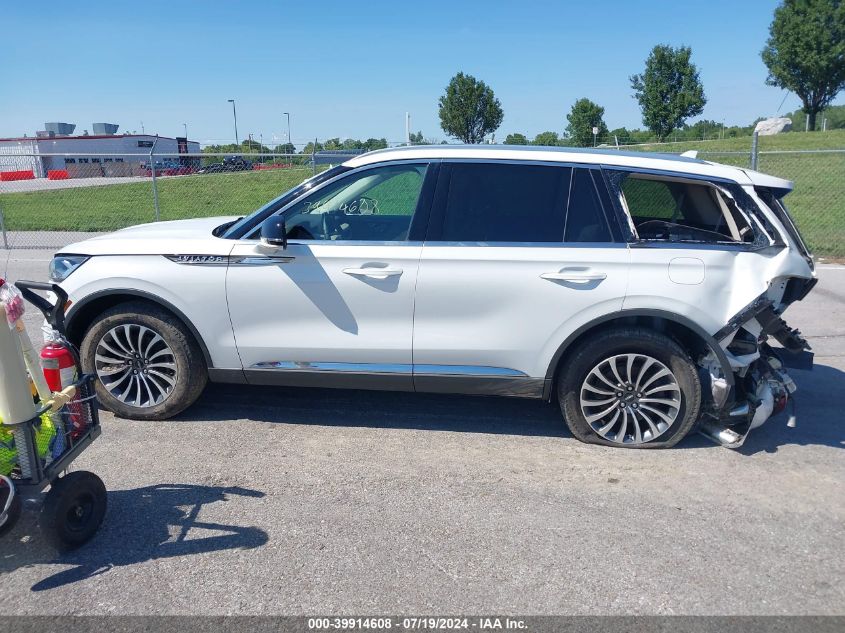 2022 Lincoln Aviator Standard VIN: 5LM5J6XC3NGL19101 Lot: 39914608