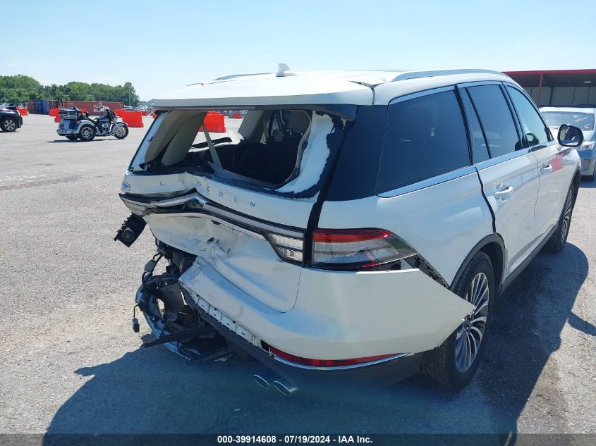 2022 Lincoln Aviator Standard VIN: 5LM5J6XC3NGL19101 Lot: 39914608
