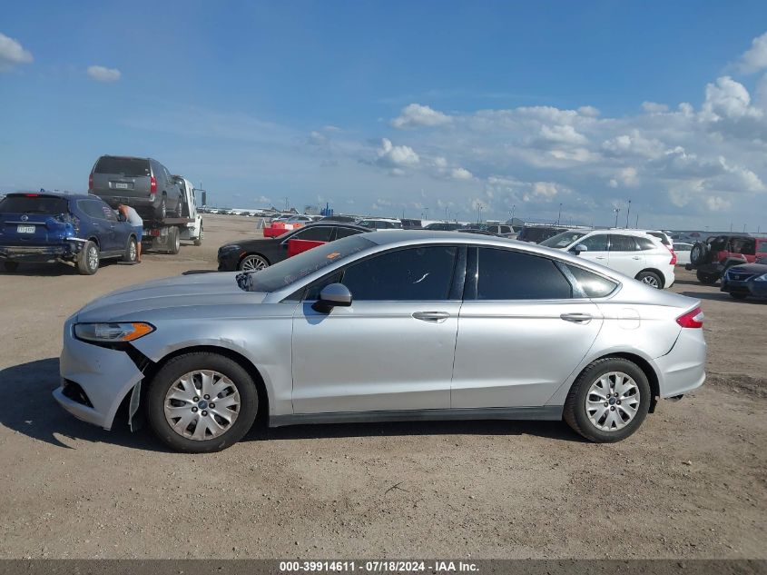 2013 Ford Fusion S VIN: 3FA6P0G75DR229472 Lot: 39914611