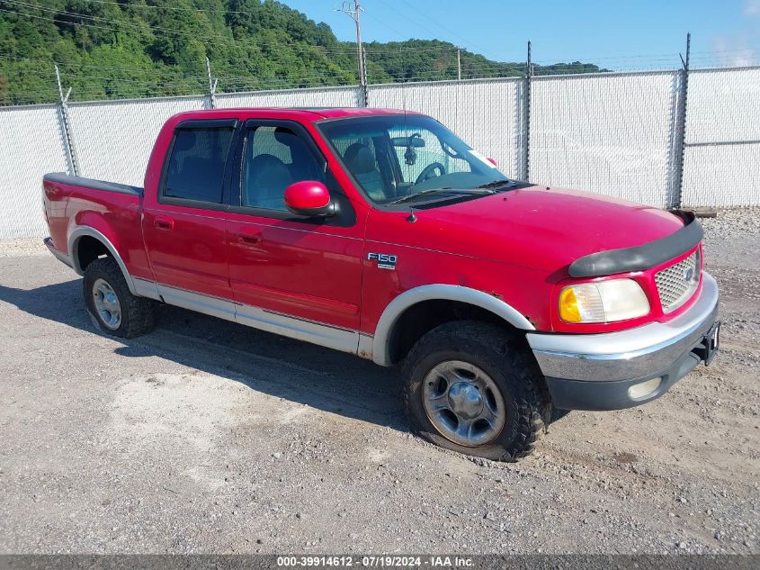 2001 Ford F-150 King Ranch Edition/Lariat/Xlt VIN: 1FTRW08L91KD82149 Lot: 39914612