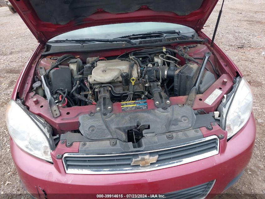 2006 Chevrolet Impala Ltz VIN: 2G1WU581969299147 Lot: 39914615