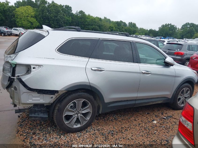 2016 Hyundai Santa Fe Se VIN: KM8SM4HF9GU162706 Lot: 39914620