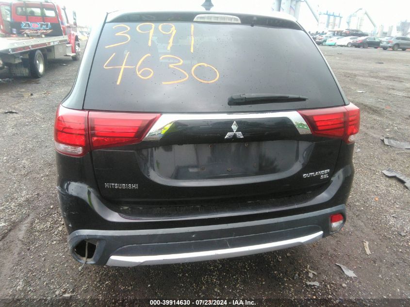 2017 Mitsubishi Outlander Se/Sel VIN: JA4AZ3A33HZ058013 Lot: 39914630