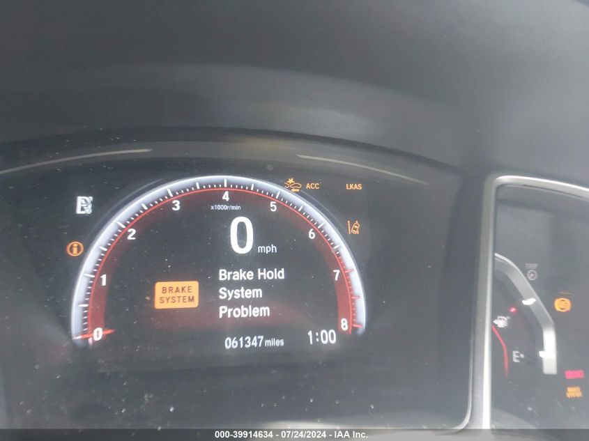 2019 Honda Civic Sport VIN: 2HGFC2F82KH530285 Lot: 39914634