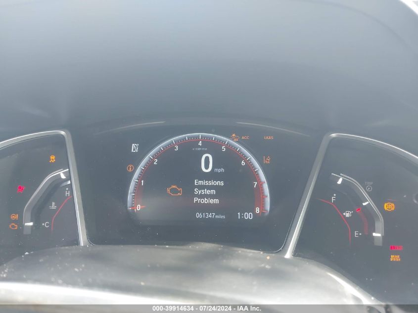 2019 Honda Civic Sport VIN: 2HGFC2F82KH530285 Lot: 39914634