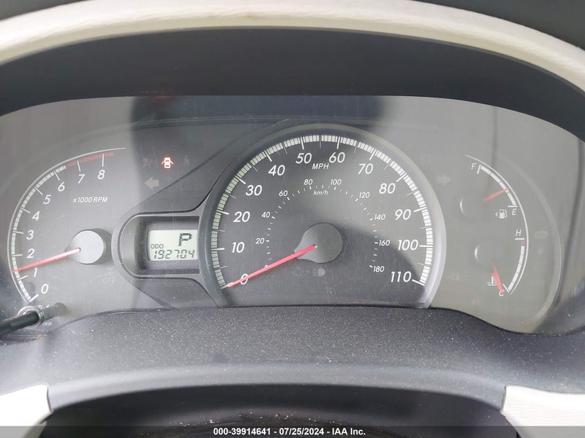 2012 Toyota Sienna Le 7 Passenger VIN: 5TDJK3DC6CS044588 Lot: 39914641