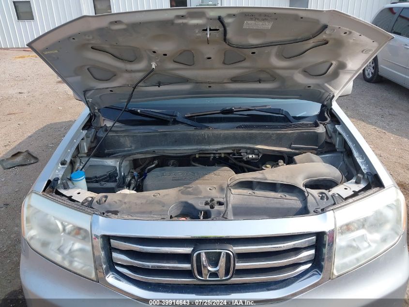 2012 Honda Pilot Ex VIN: 5FNYF4H45CB085035 Lot: 39914643