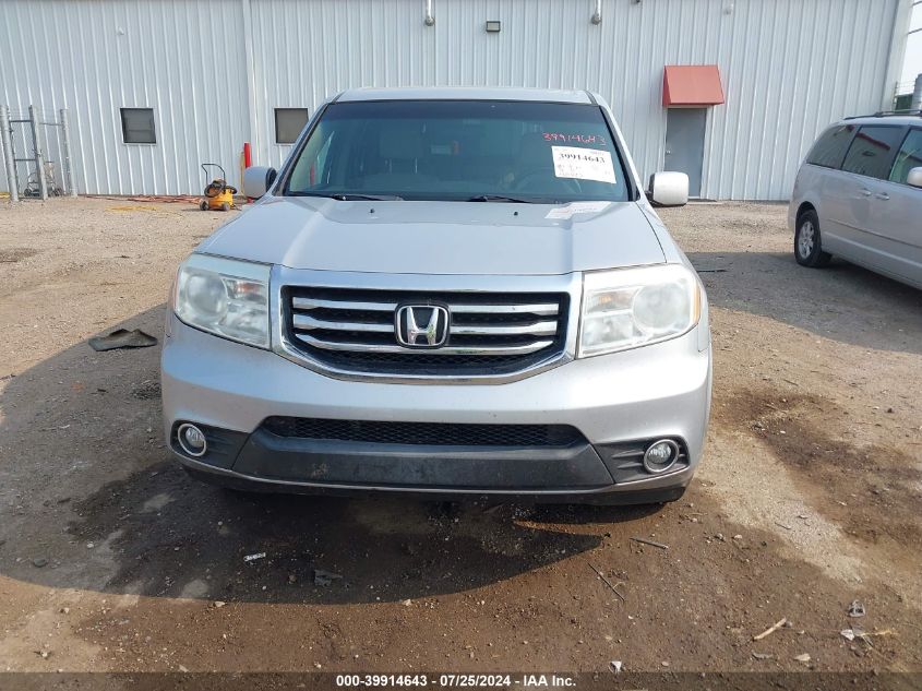 2012 Honda Pilot Ex VIN: 5FNYF4H45CB085035 Lot: 39914643