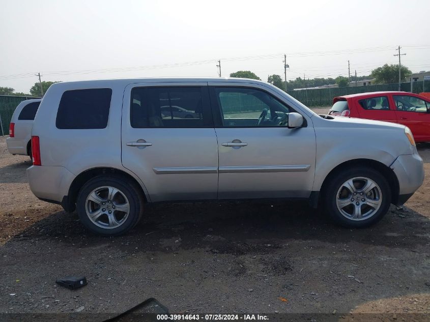 2012 Honda Pilot Ex VIN: 5FNYF4H45CB085035 Lot: 39914643