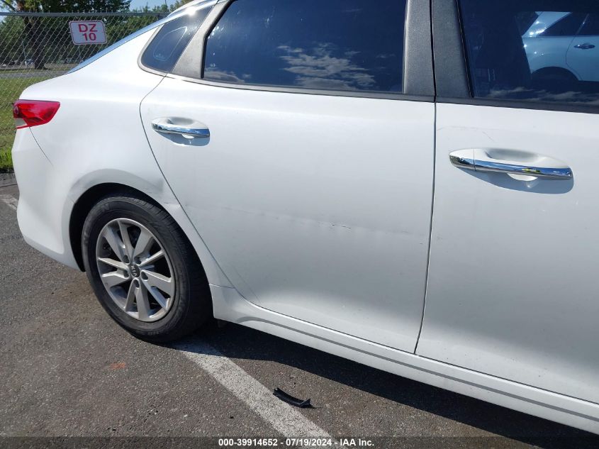 2018 Kia Optima Lx VIN: KNAGT4L33J5191496 Lot: 39914652