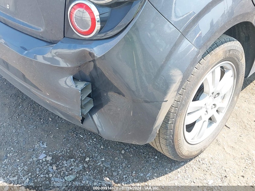 2012 Chevrolet Sonic 2Lt VIN: 1G1JC6SBXC4178694 Lot: 39914670