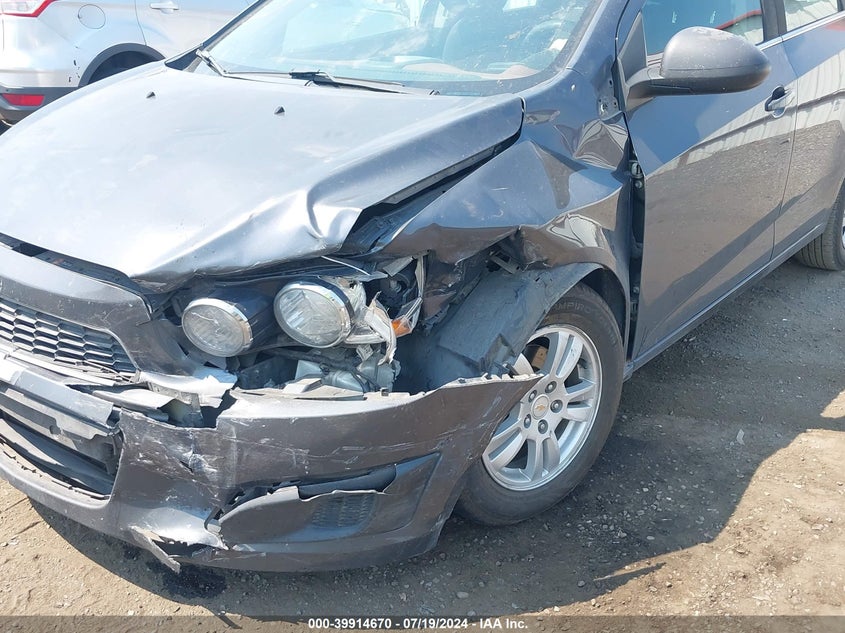 2012 Chevrolet Sonic 2Lt VIN: 1G1JC6SBXC4178694 Lot: 39914670