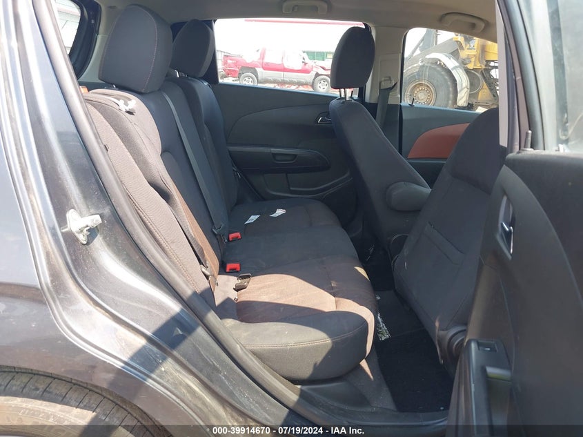 2012 Chevrolet Sonic 2Lt VIN: 1G1JC6SBXC4178694 Lot: 39914670