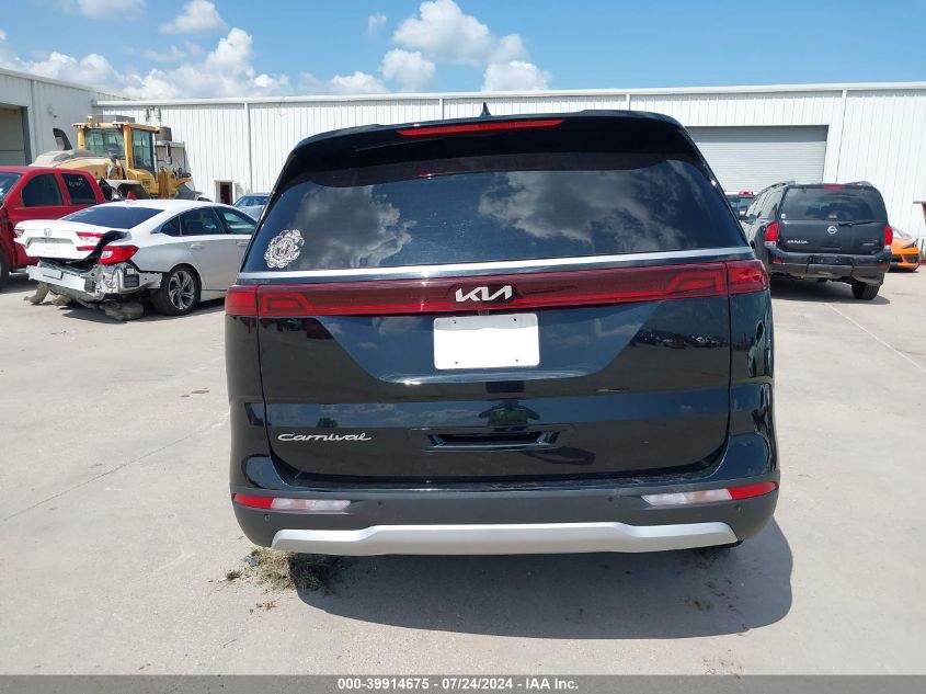 2022 Kia Carnival Mpv Lx Seat Package VIN: KNDNB4H36N6157607 Lot: 39914675