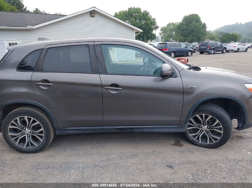 2019 Mitsubishi Outlander Sport 2.0 Es VIN: JA4AP3AU2KU028357 Lot: 39914685