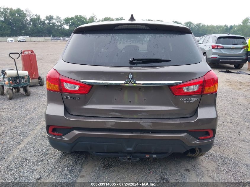 2019 Mitsubishi Outlander Sport 2.0 Es VIN: JA4AP3AU2KU028357 Lot: 39914685