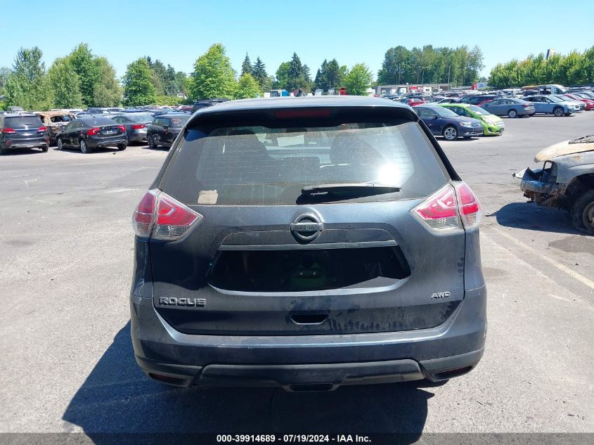 2015 Nissan Rogue S VIN: KNMAT2MV4FP562397 Lot: 39914689