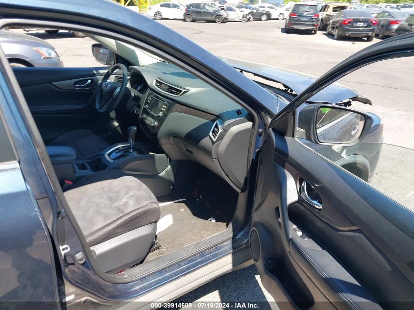 2015 Nissan Rogue S/Sl/Sv VIN: KNMAT2MV4FP56239 Lot: 39914689