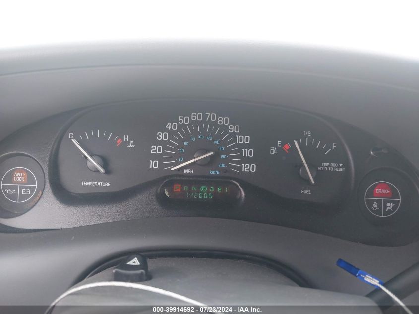 2002 Buick Century Custom VIN: 2G4WS52JX21227223 Lot: 39914692