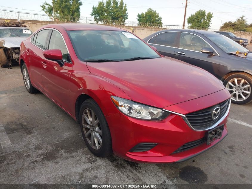 2014 Mazda Mazda6 I Sport VIN: JM1GJ1U63E1150590 Lot: 39914697