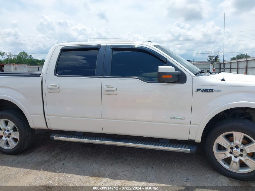 2013 Ford F-150 Lariat VIN: 1FTFW1ET8DFA67577 Lot: 39914712