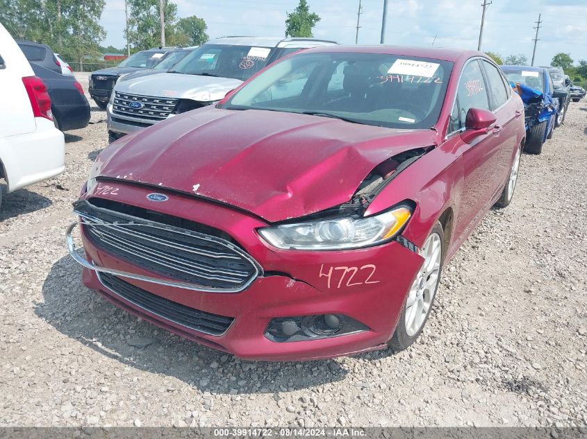 2013 Ford Fusion Titanium VIN: 3FA6P0D98DR333167 Lot: 39914722