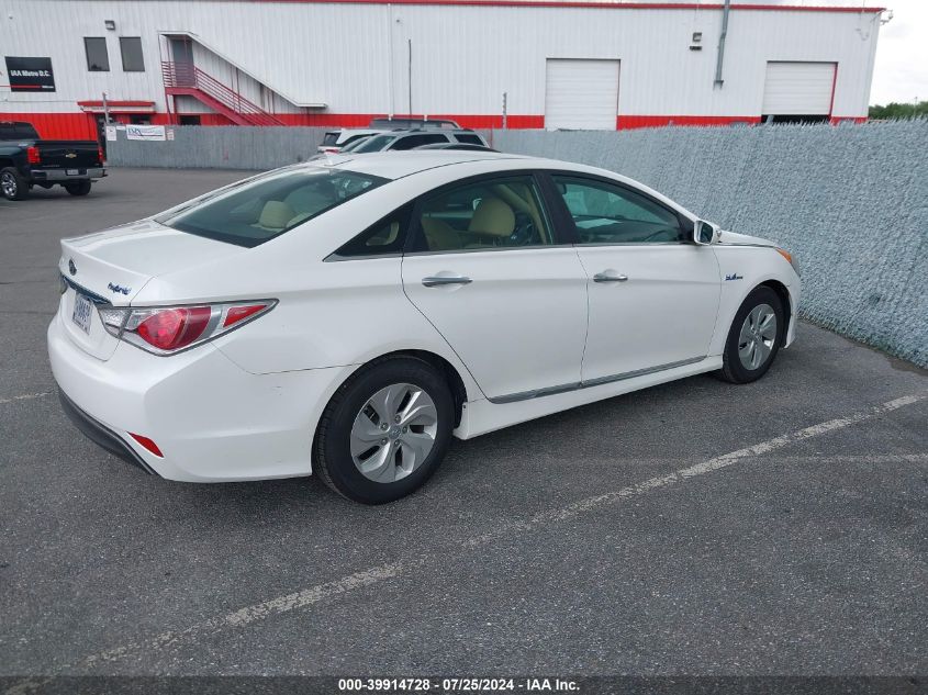 2015 Hyundai Sonata Hybrid/Limited VIN: KMHEC4A43FA119911 Lot: 39914728