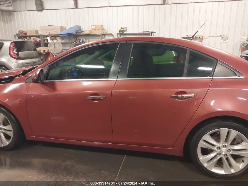 2012 Chevrolet Cruze Ltz VIN: 1G1PH5FC3C7385957 Lot: 39914731