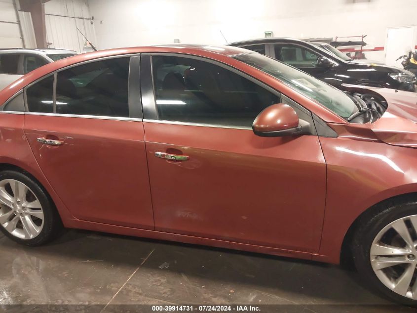 2012 Chevrolet Cruze Ltz VIN: 1G1PH5FC3C7385957 Lot: 39914731