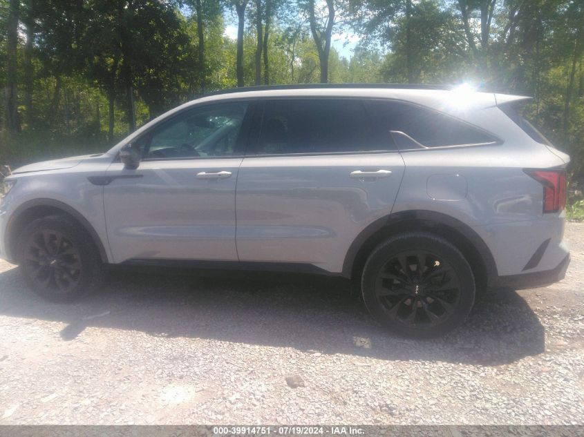 2022 Kia Sorento Sx VIN: 5XYRKDLF5NG136120 Lot: 39914751