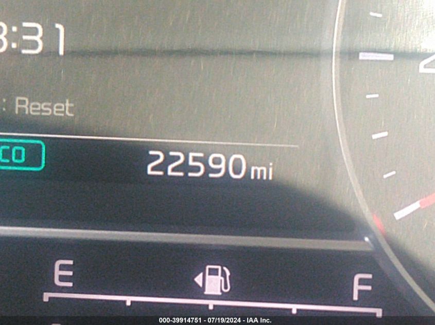 2022 Kia Sorento Sx VIN: 5XYRKDLF5NG136120 Lot: 39914751