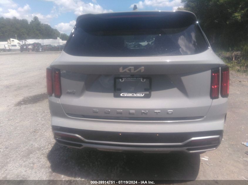 2022 Kia Sorento Sx VIN: 5XYRKDLF5NG136120 Lot: 39914751