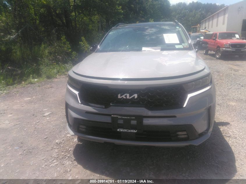 2022 Kia Sorento Sx VIN: 5XYRKDLF5NG136120 Lot: 39914751