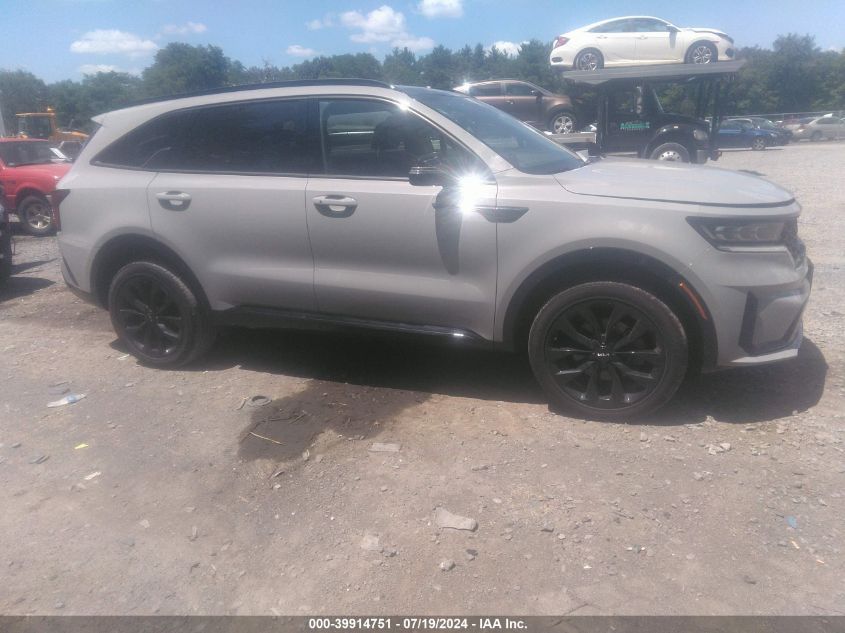 2022 Kia Sorento Sx VIN: 5XYRKDLF5NG136120 Lot: 39914751