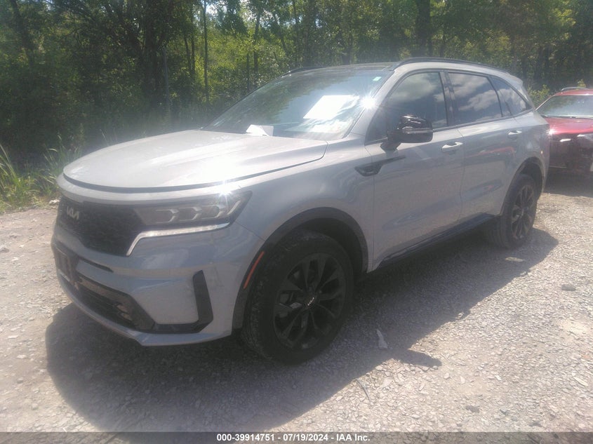 VIN 5XYRKDLF5NG136120 2022 KIA SORENTO SX